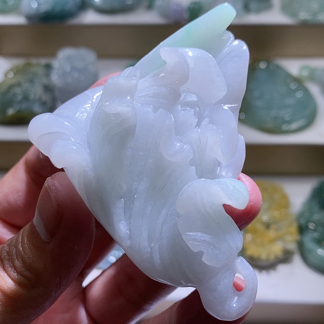 【闪购商品】翡翠颈饰未镶嵌白菜