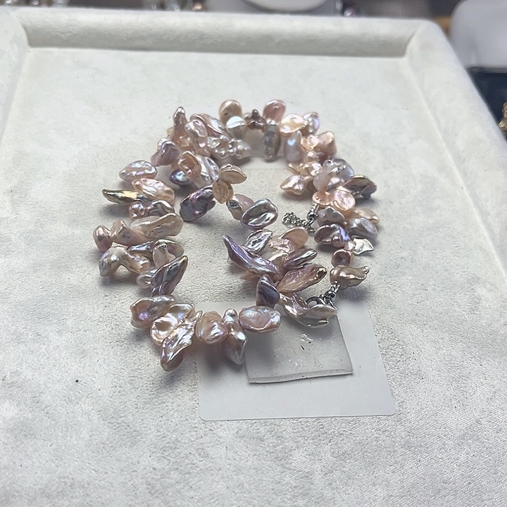 淡水珍珠未镶嵌项链【纯恬】