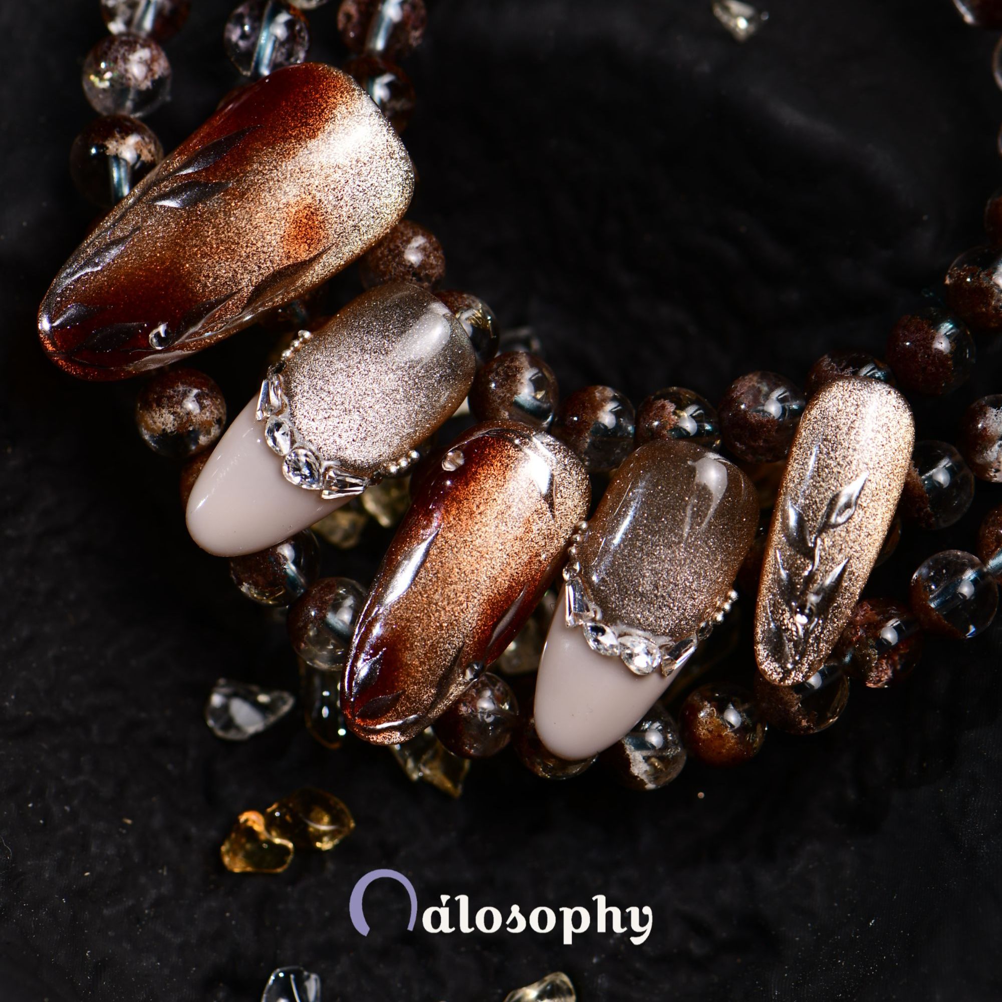 戏梦巴黎 高定纯手工穿戴甲