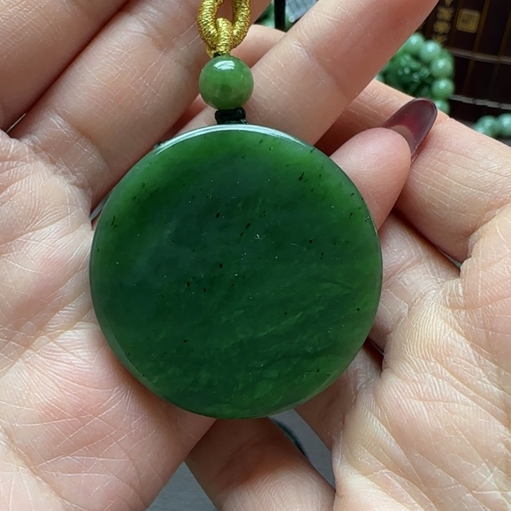 和田玉（碧玉）吊坠未镶嵌