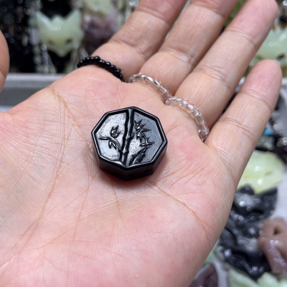 【闪购商品】岫玉颈饰未镶嵌36吊坠