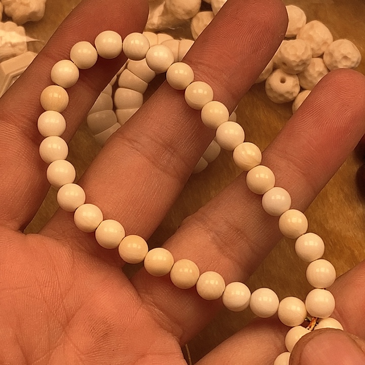 核桃木/黑胡桃（胡桃木）手串/手链36颗0.6