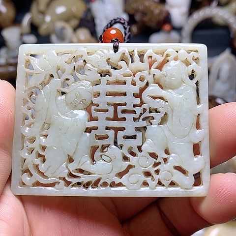 【闪购商品】和田玉（糖玉）挂件未镶嵌