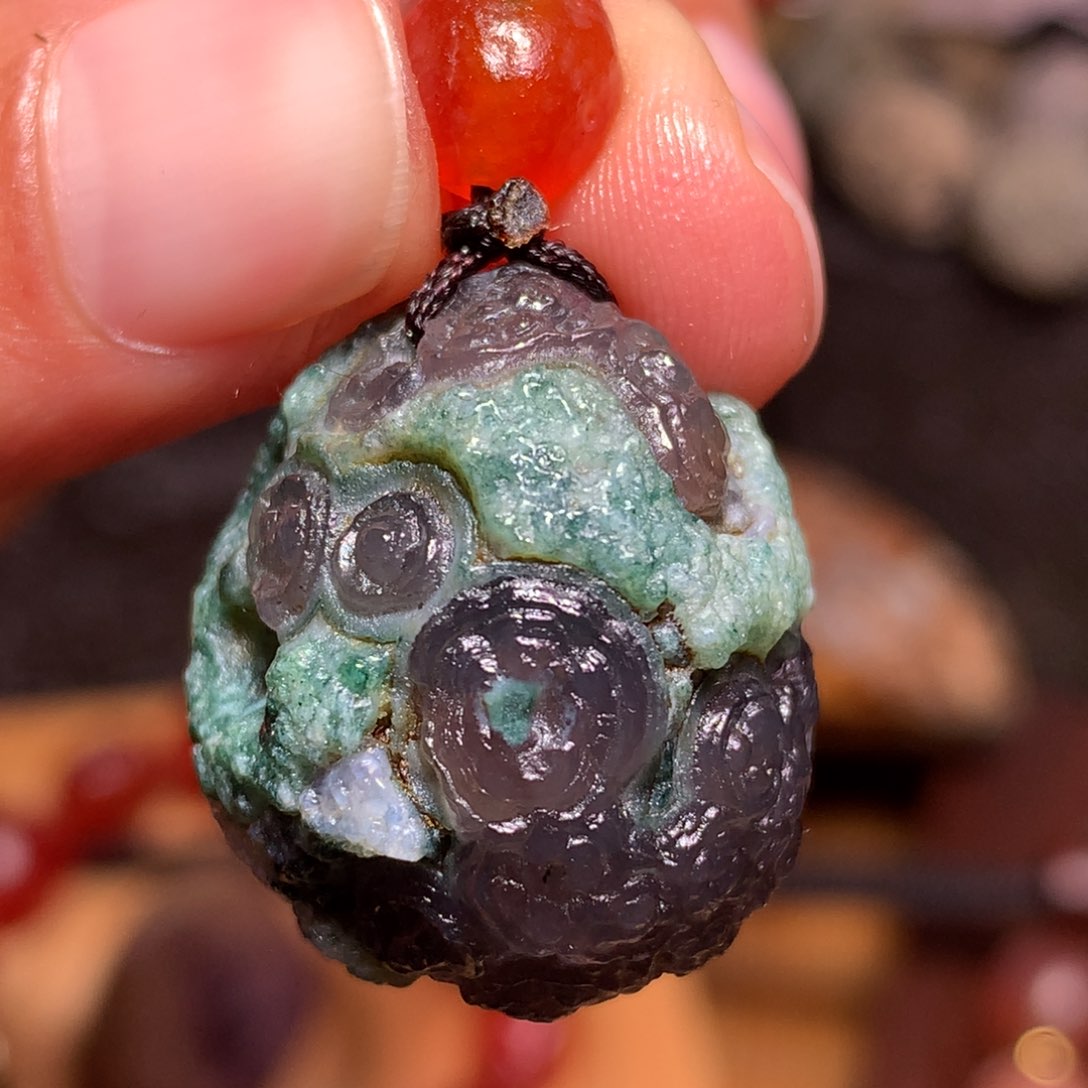 未镶嵌玛瑙/玉髓珠宝半成品