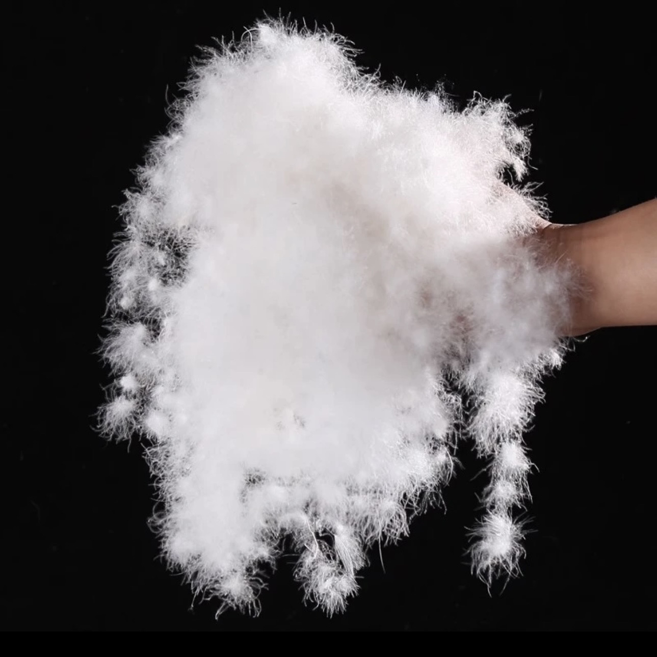 【散装白鸭绒一斤装】95%清水老鸭绒精选吊吊绒95鸭绒填充服装.寝具