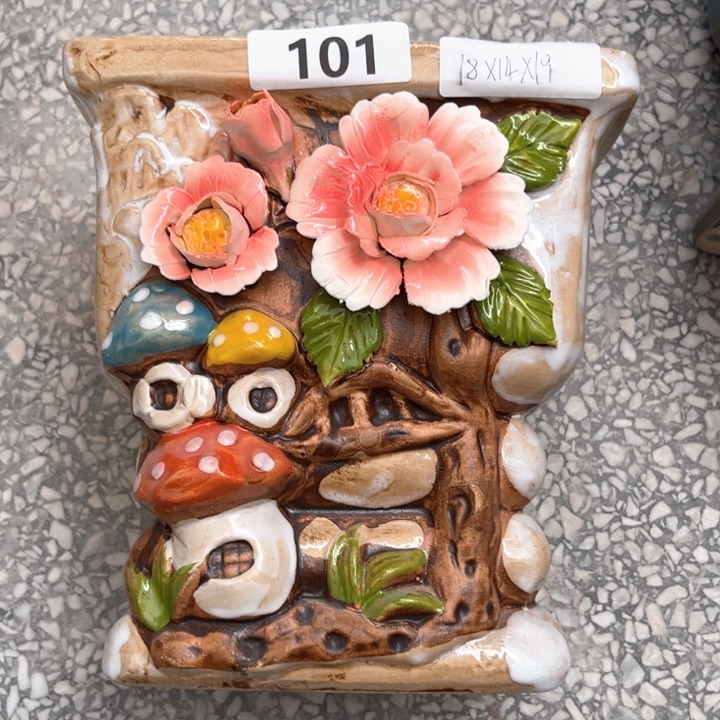 紫砂花盆粗陶材质多肉花盆