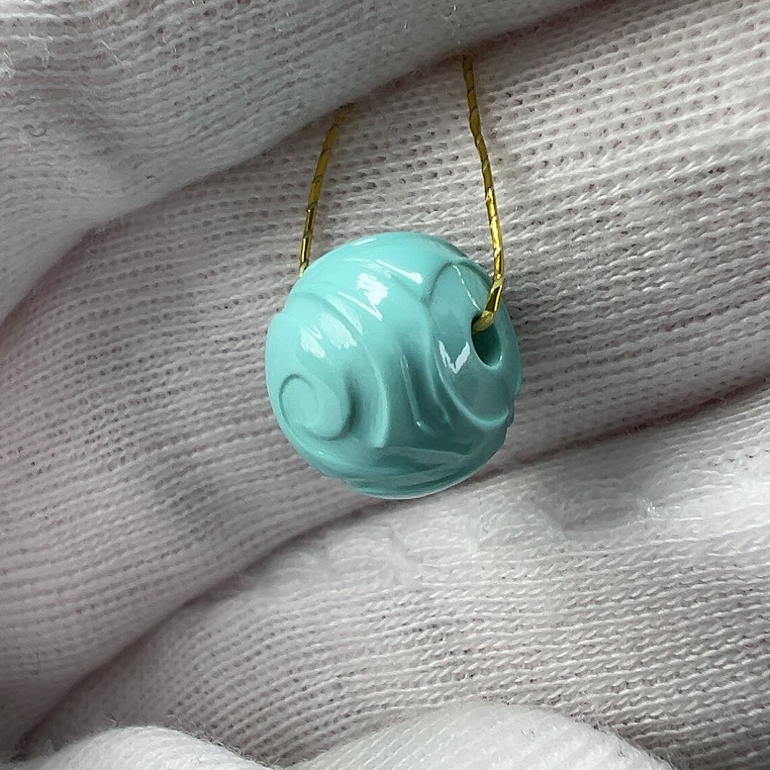 绿松石博古未镶嵌