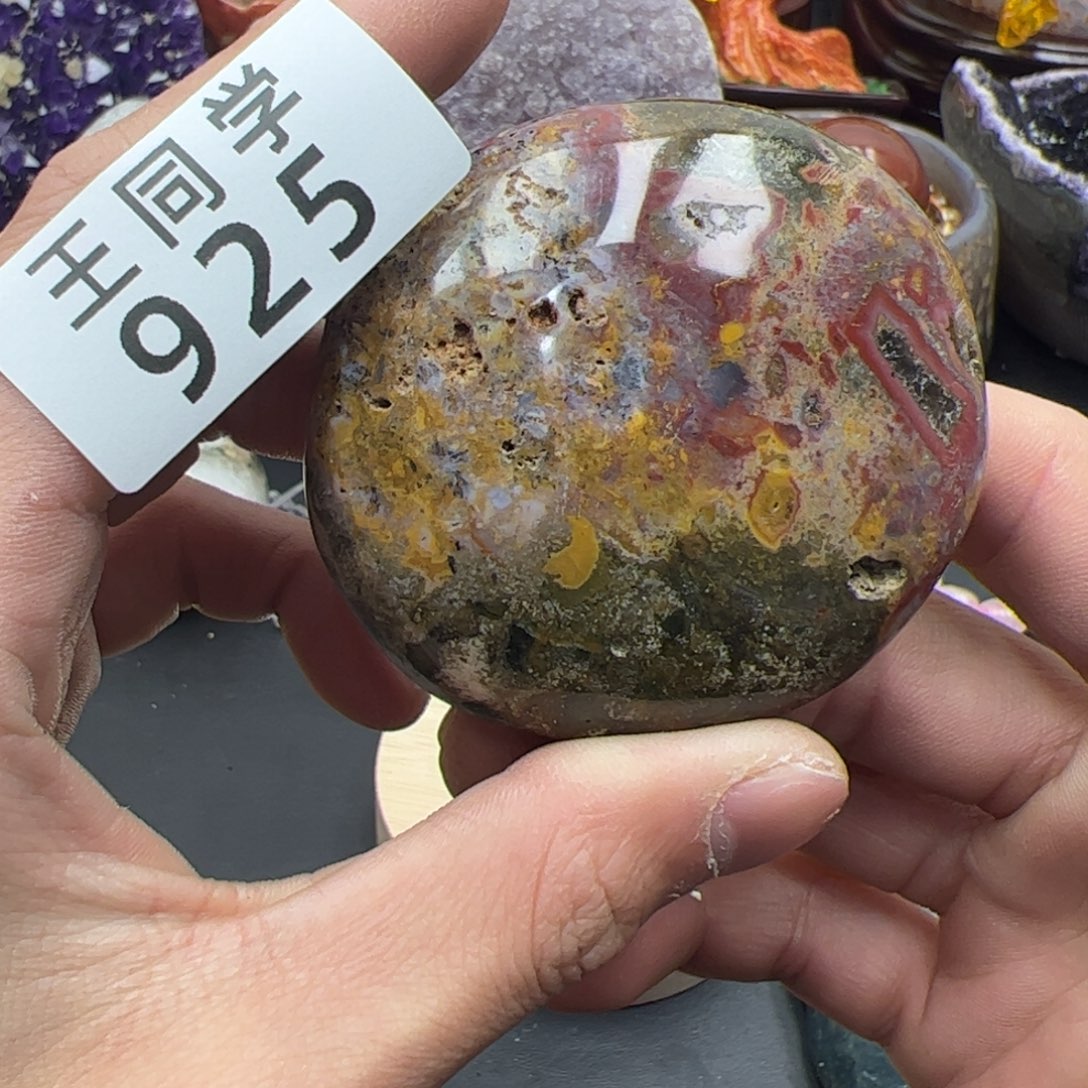 紫晶水晶摆件未镶嵌925