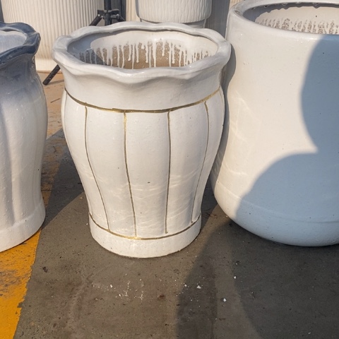 低腰花口白金南瓜中 口26/34