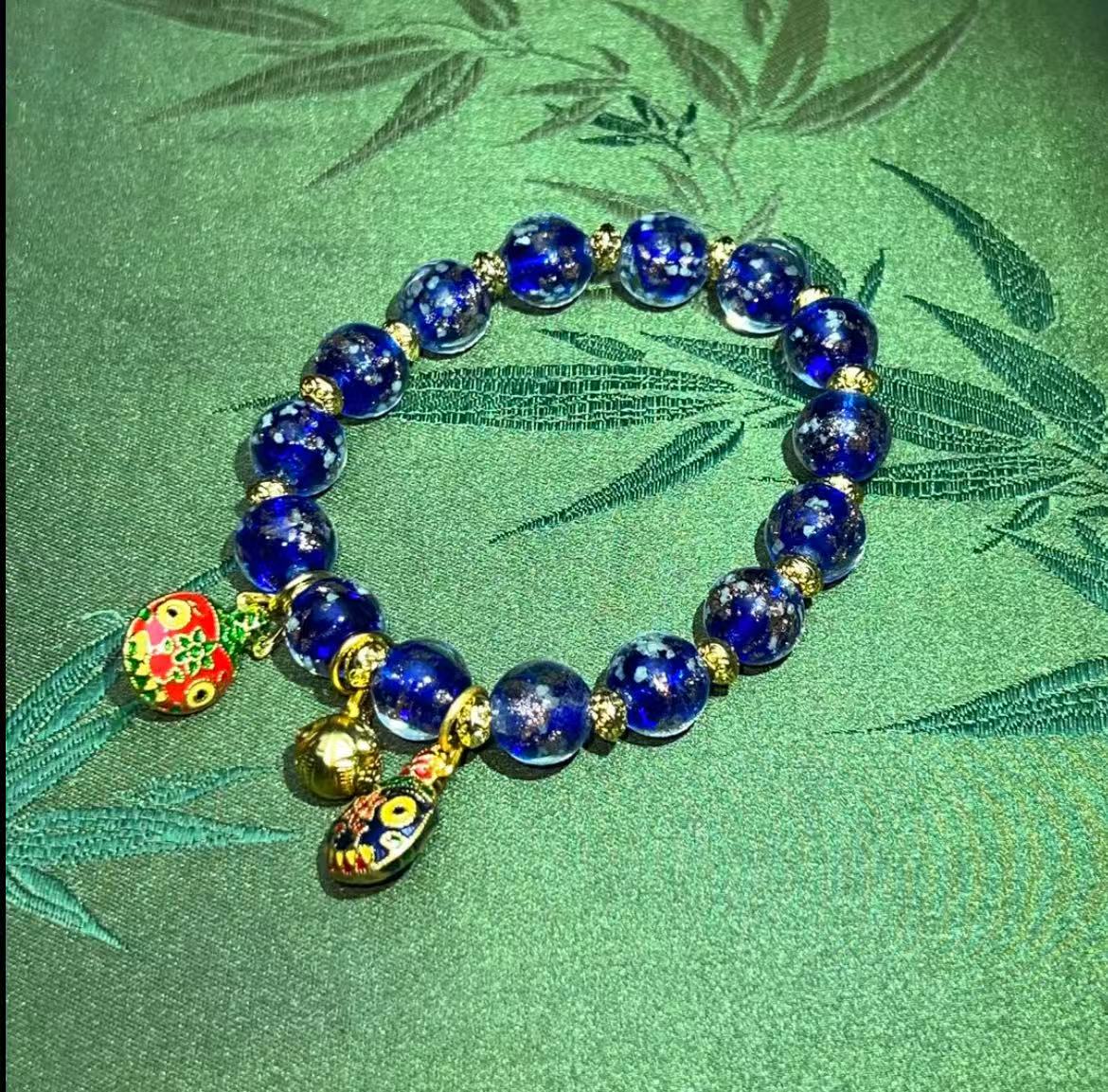 夜光琉璃手串无礼盒473