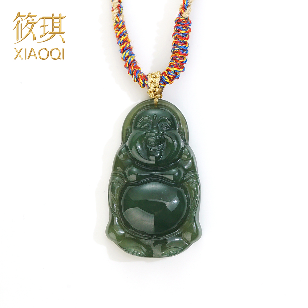 孤品和田玉站佛公11476（Joyce娇姐）