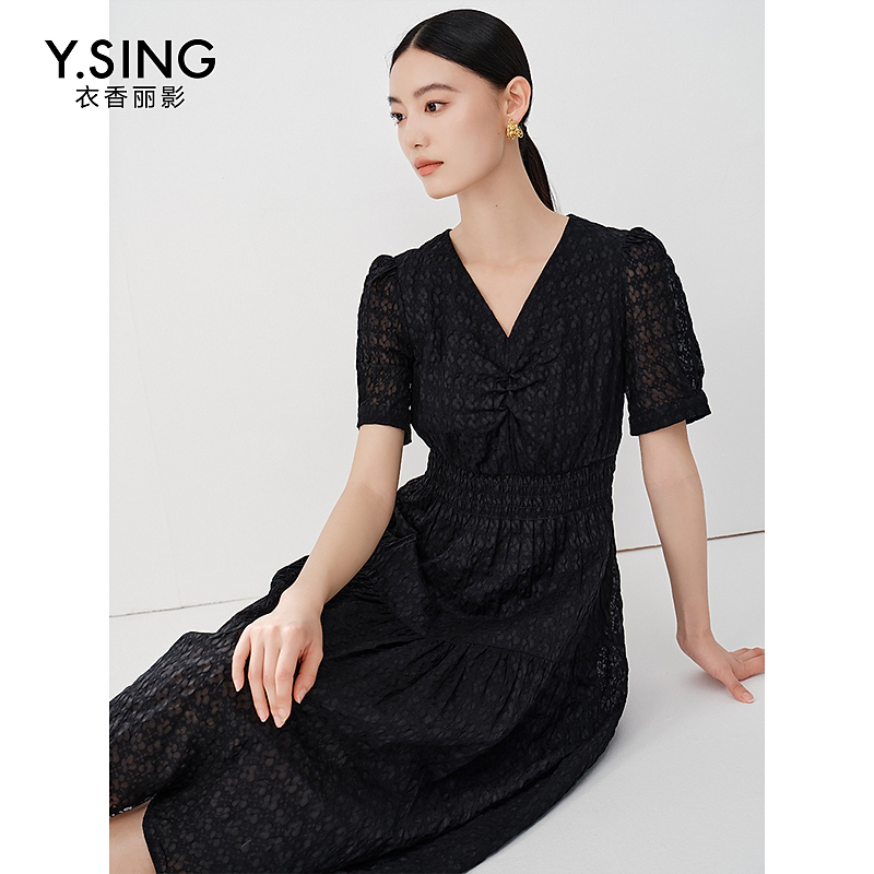 【达人专享】衣香丽影新款连衣裙130525121