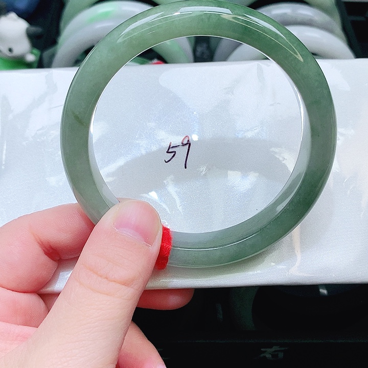 翡翠未镶嵌手镯62