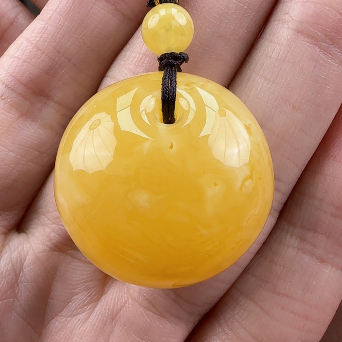 琥珀裸石未镶嵌蜜蜡