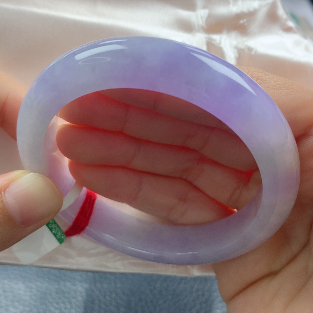 未镶嵌手镯翡翠缅甸天然翡翠A货55.2正