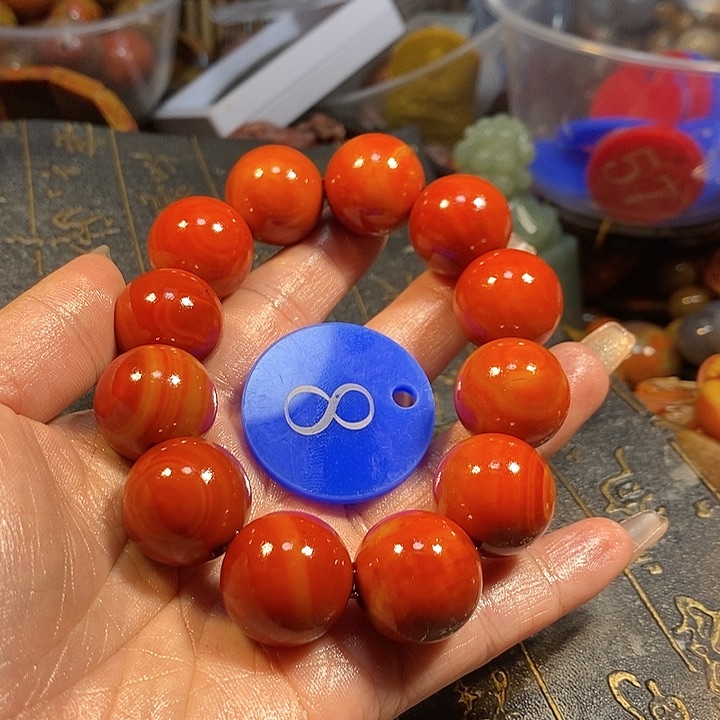 玛瑙/玉髓手链未镶嵌惍