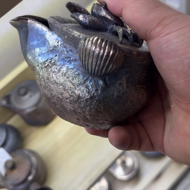 粗砂茶壶露*柴烧福利新品多多