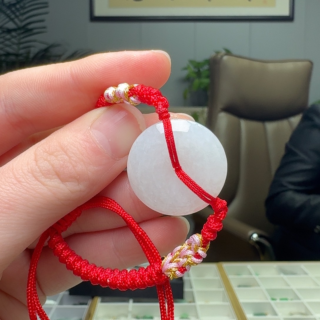 翡翠未镶嵌手链天然