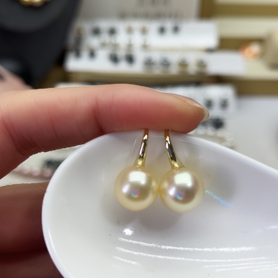 耳饰未镶嵌海水珍珠