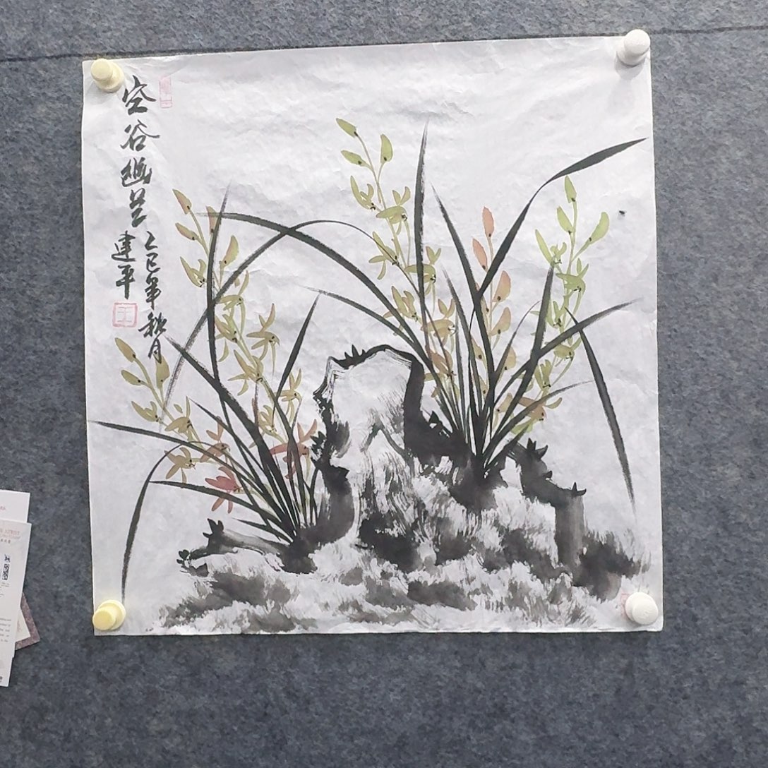 国画国画亲笔手绘