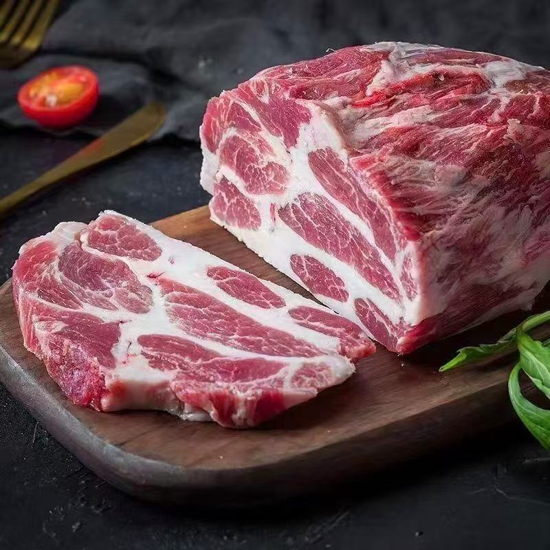 散养土猪精品梅花肉【买三斤送二斤】鲜嫩多汁顺丰冷链包邮发货Z