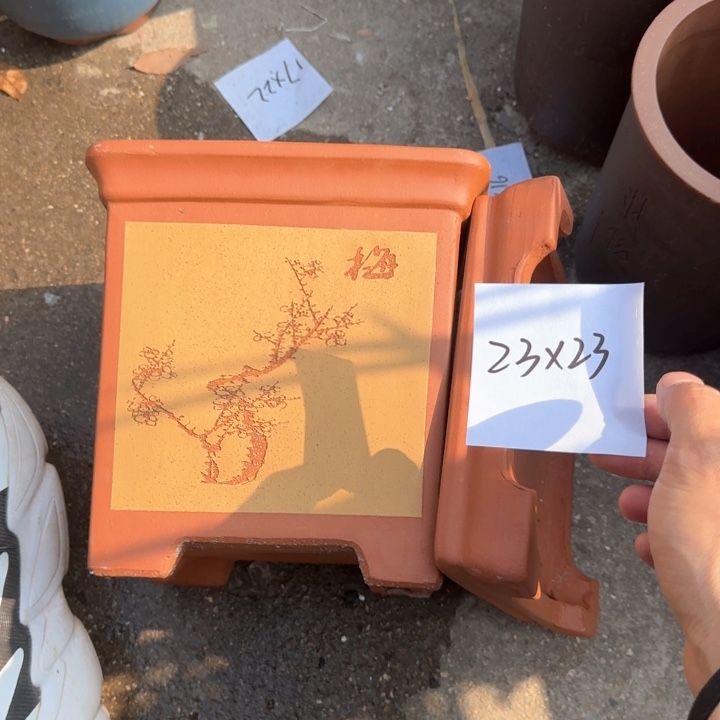 紫砂花盆特价清仓