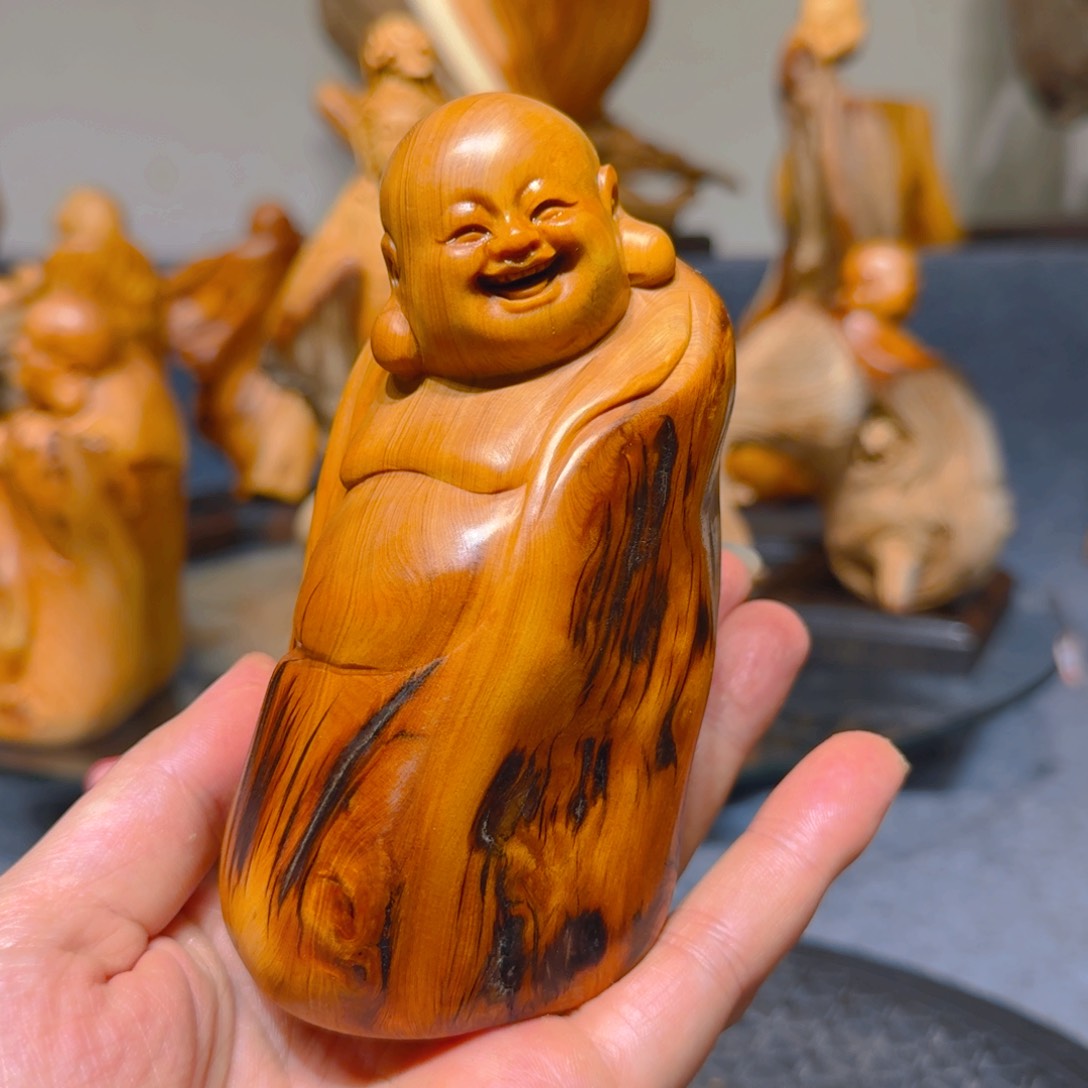 柏木（崖柏）崖柏手把件摆件