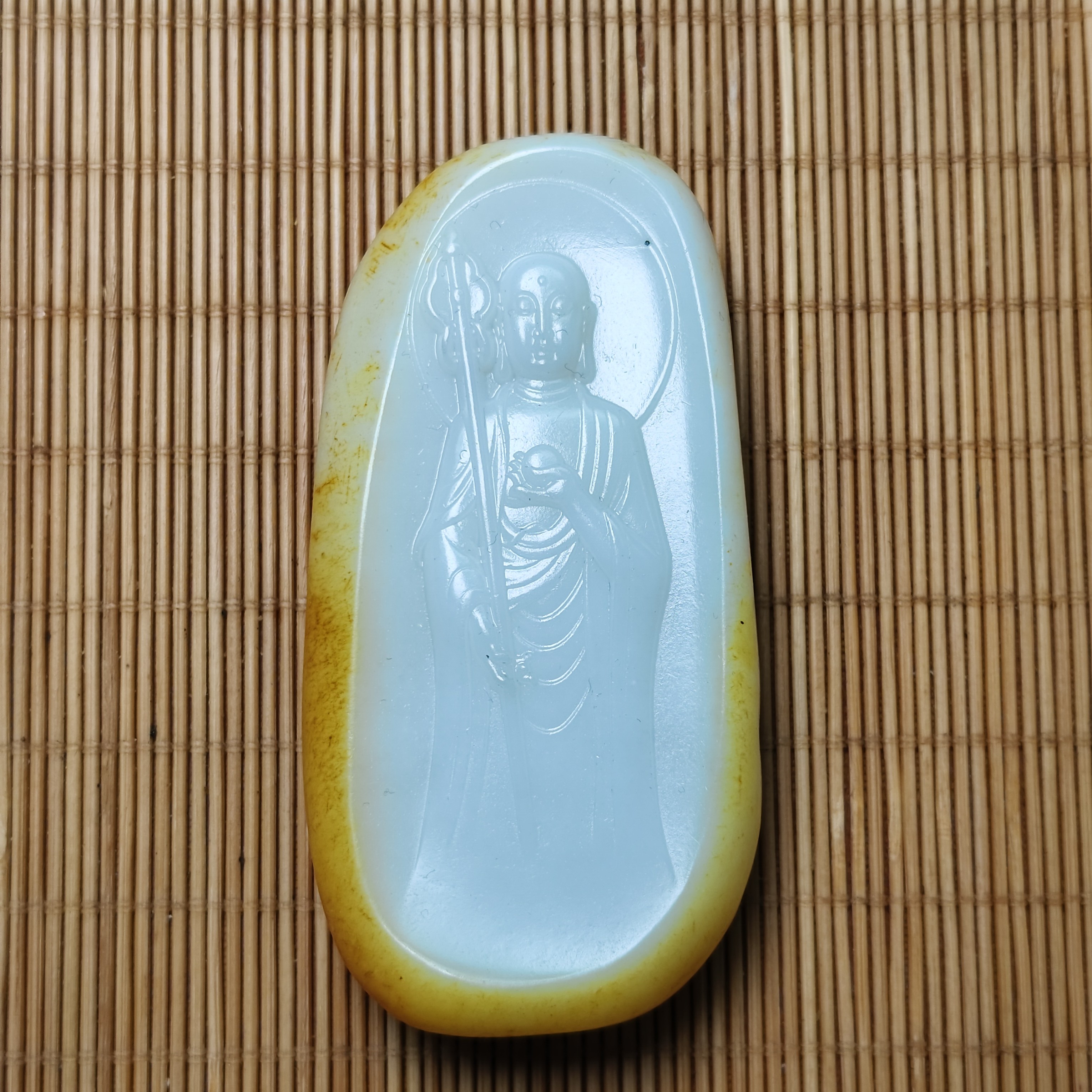 新疆和田玉地藏王菩萨151克