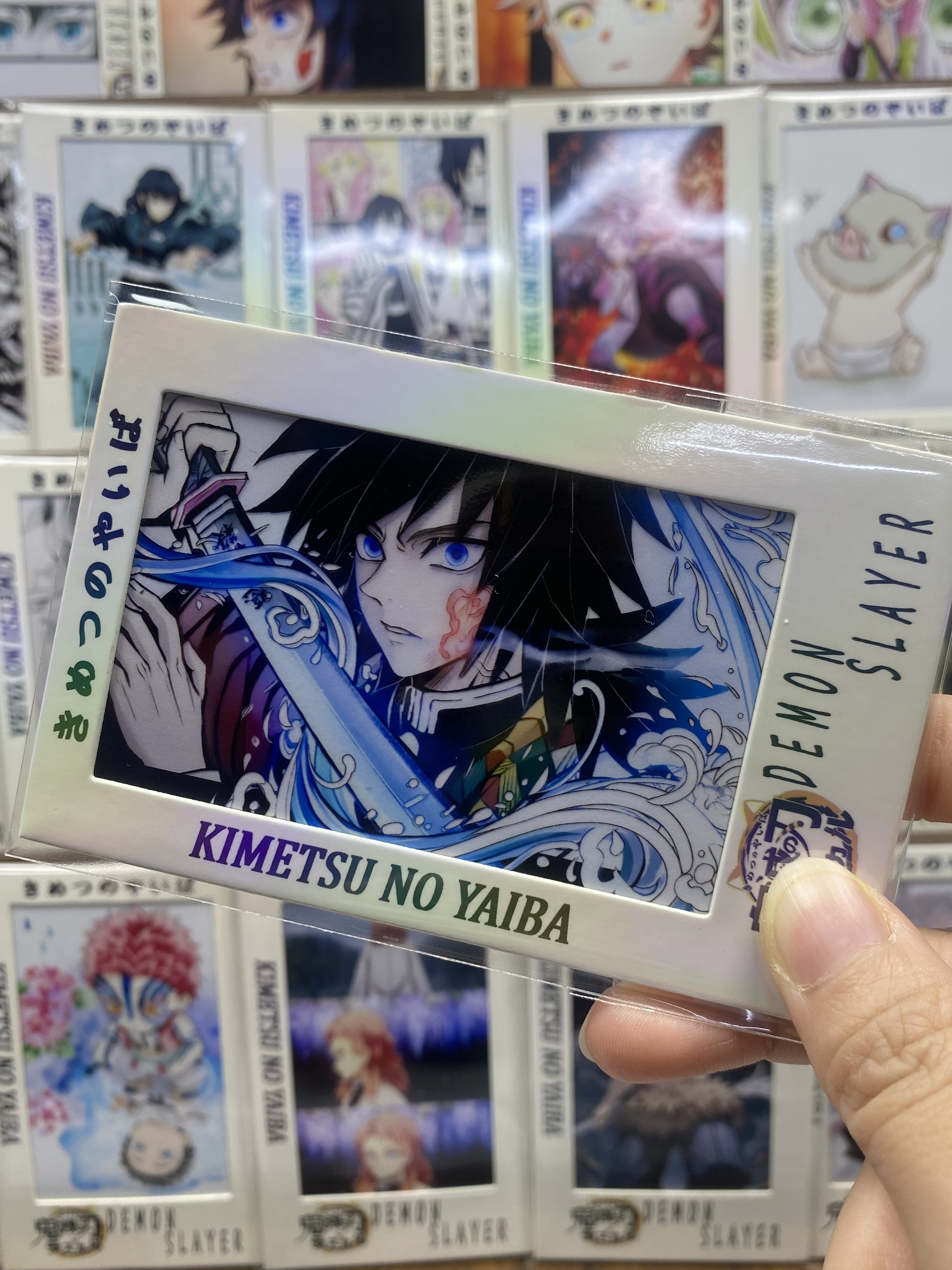  鬼灭之刃/光影卡大尺寸透卡/亚克力冰箱贴/二创动漫/周边收藏