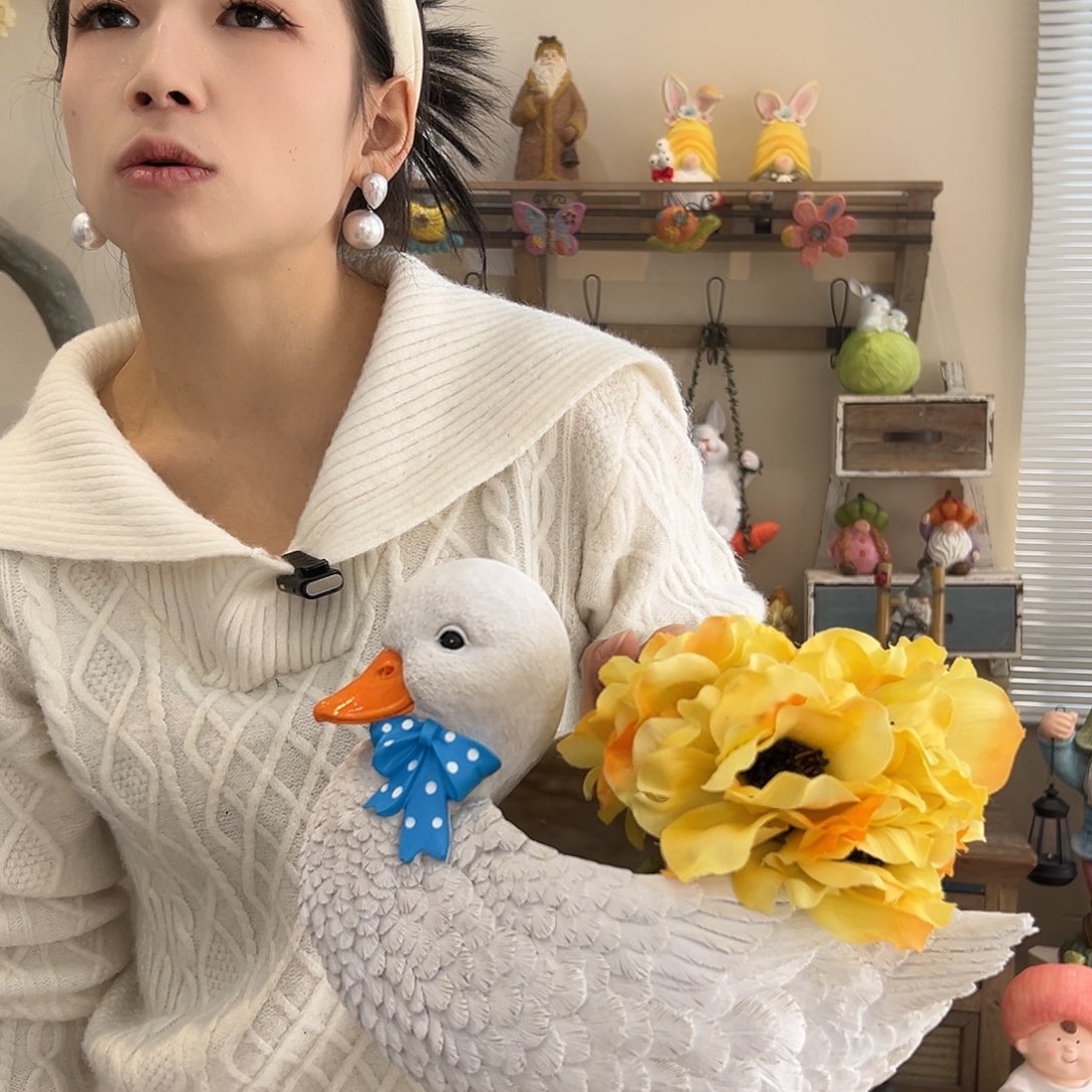 花园摆件红红火火