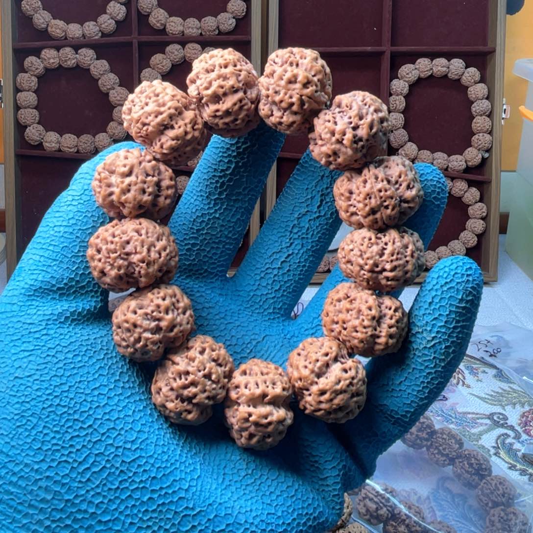 金刚菩提手串25mm深沟梅花