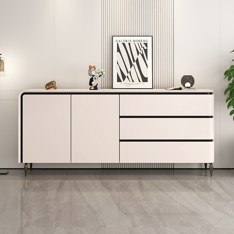 GULEJAR/顾乐家轻奢极简餐边置物柜轻奢现代简约烤漆大容量储