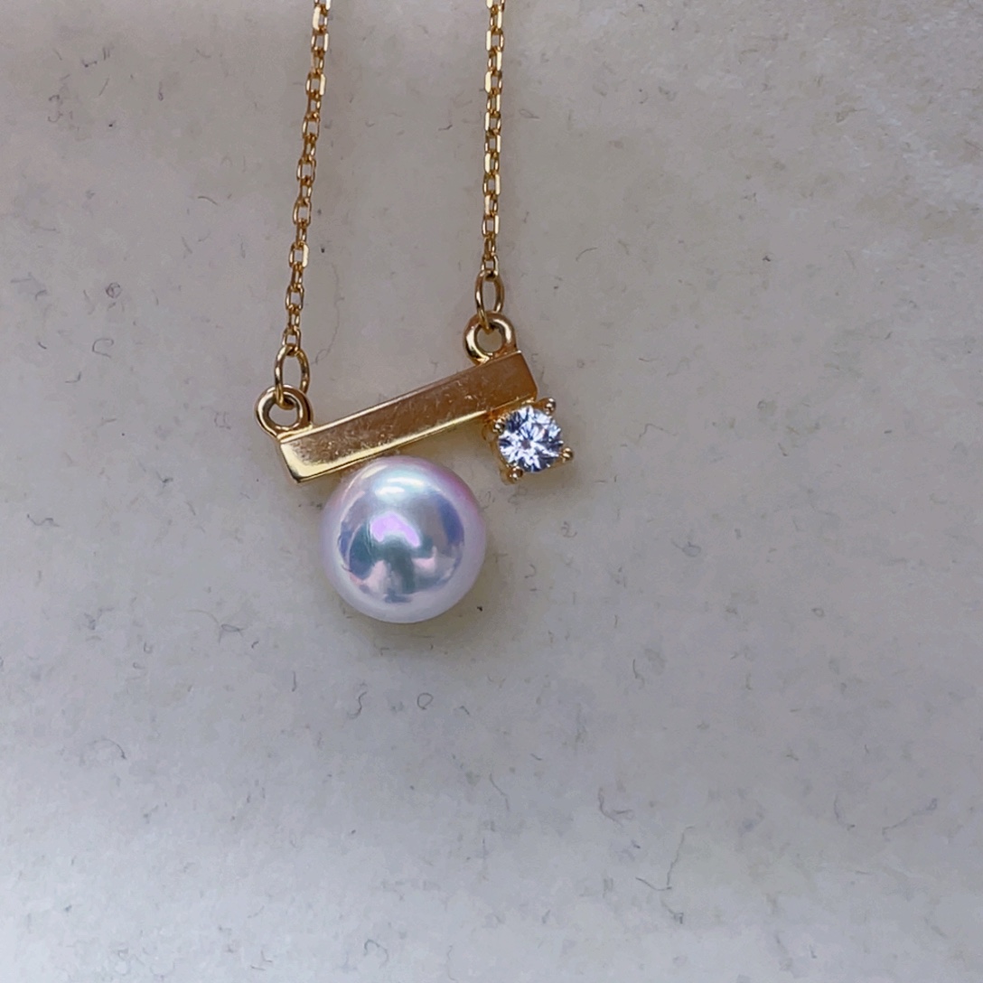 土***了套链海水珍珠银S925镶嵌