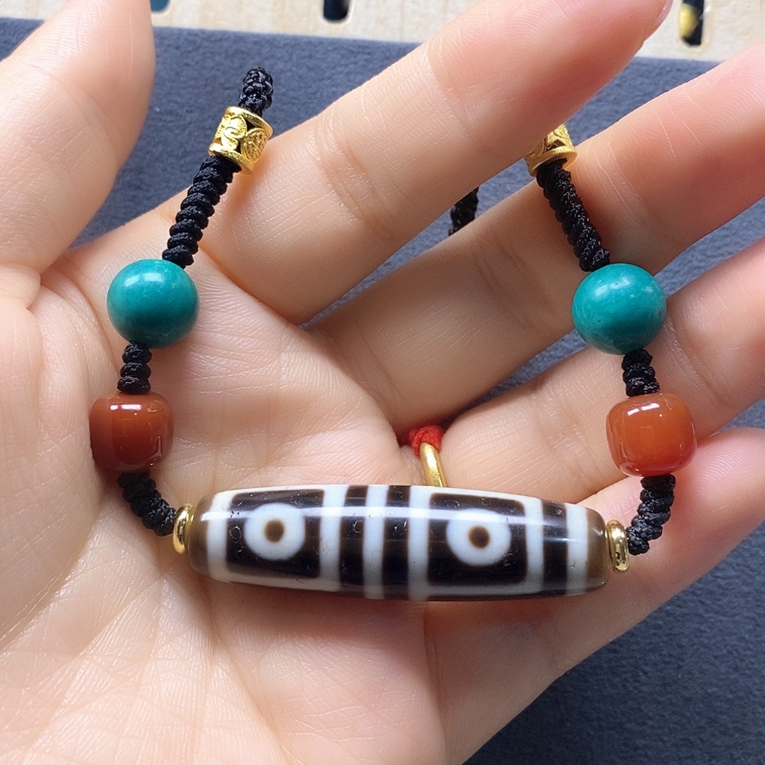 心***人玛瑙/玉髓颈饰未镶嵌