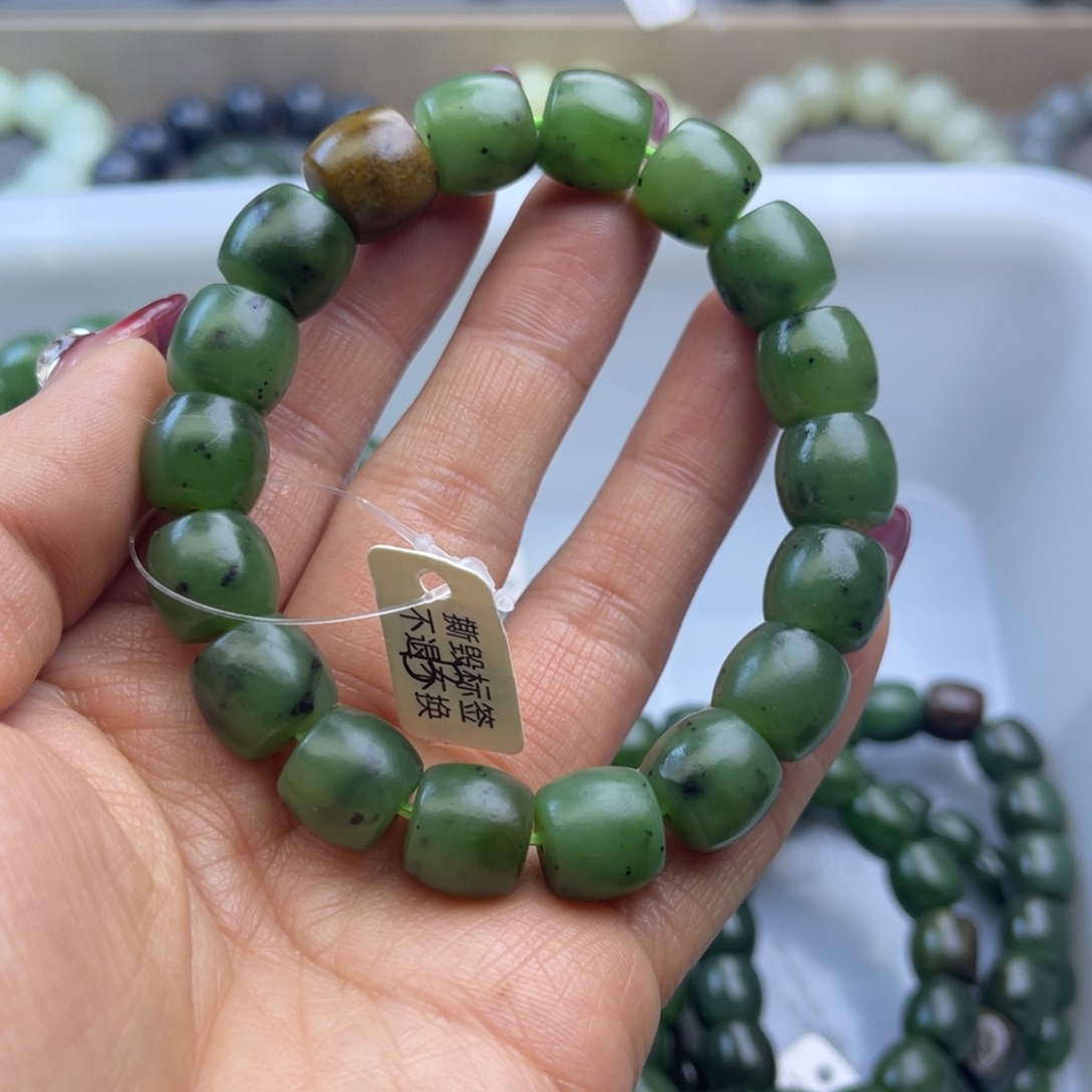 和田玉手链未镶嵌