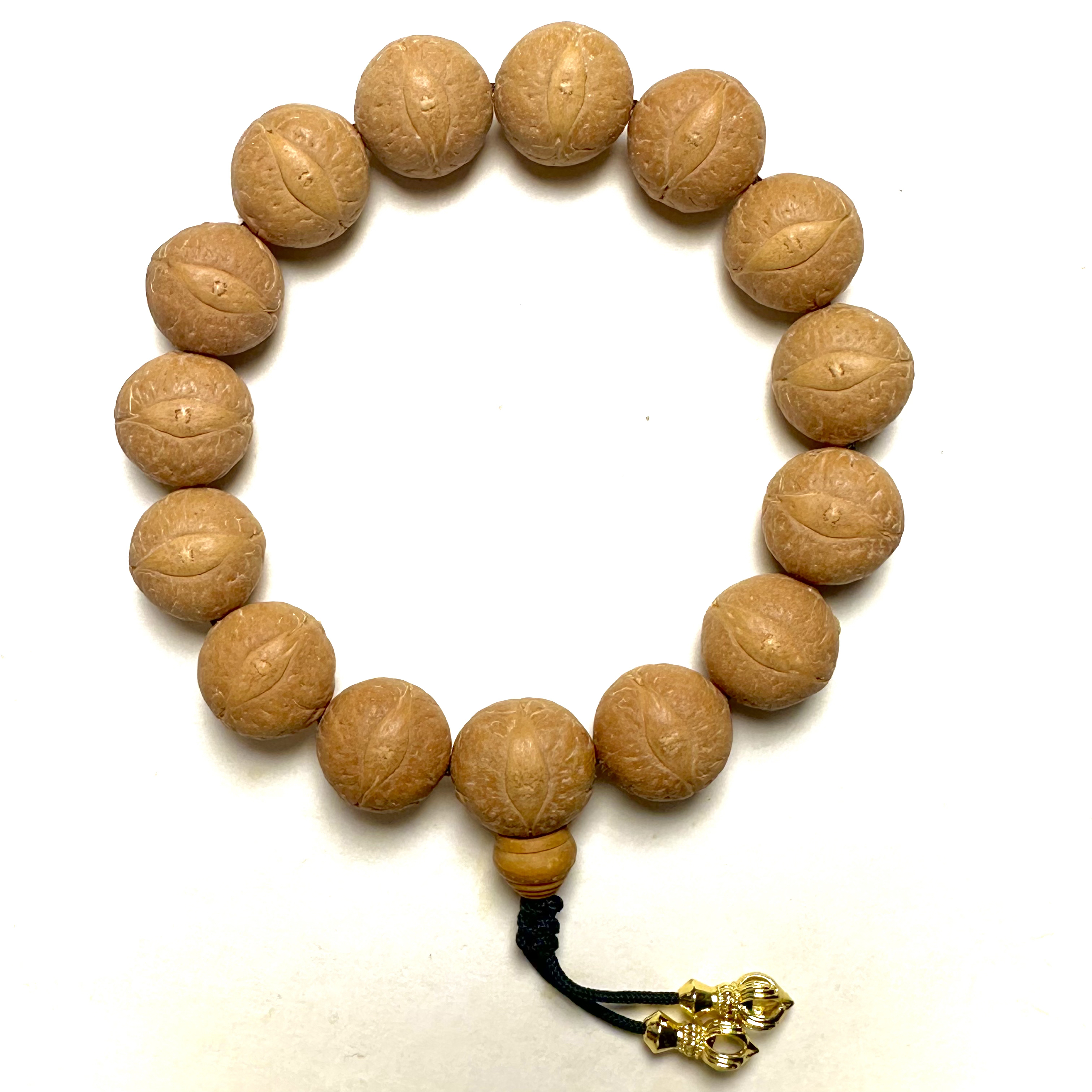 喜鹊7号17mm，14颗，编号141超大尺寸尼泊尔凤眼菩提一物一图