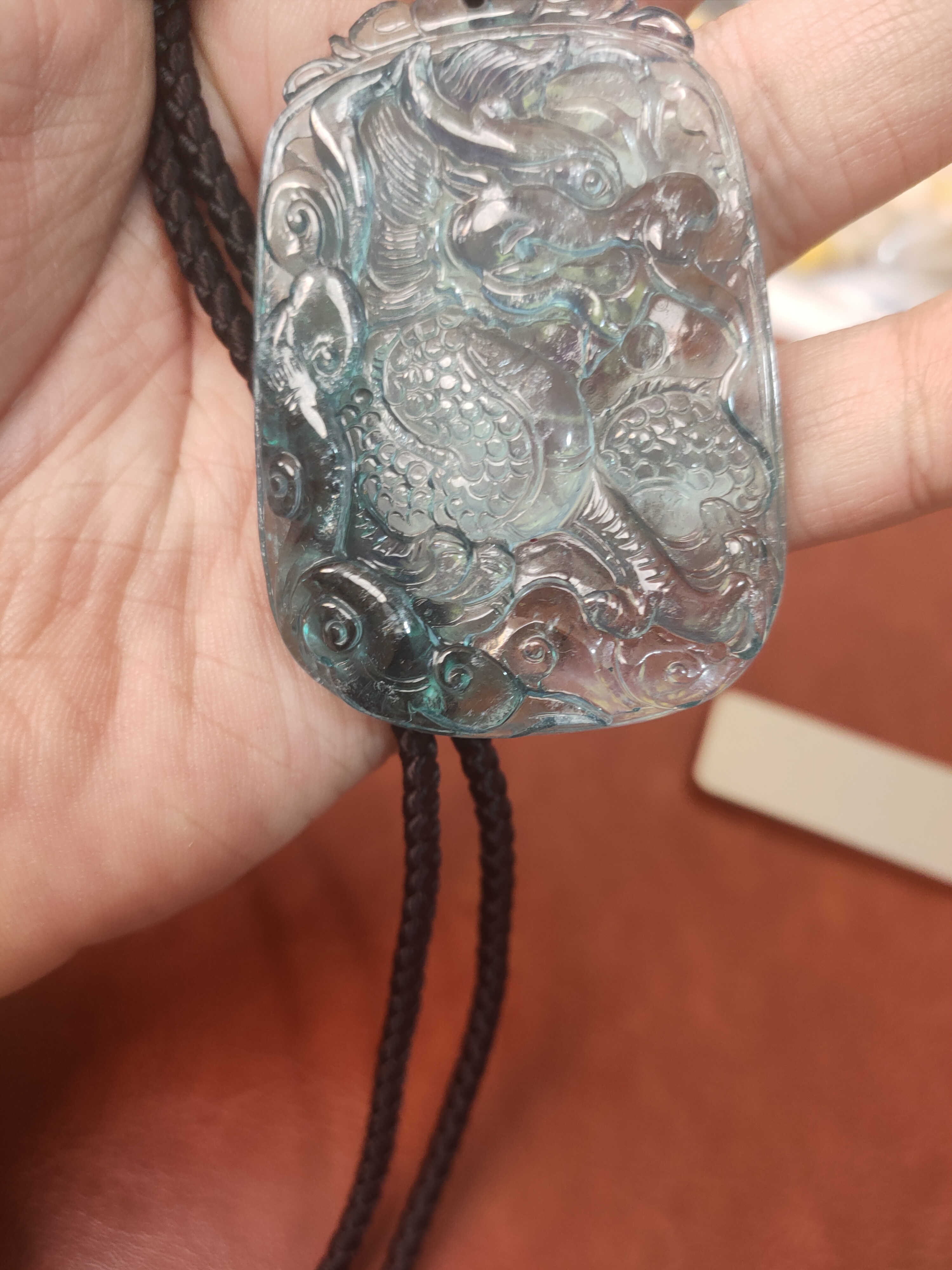 非金属珐琅吊坠 手工制作吊坠1500