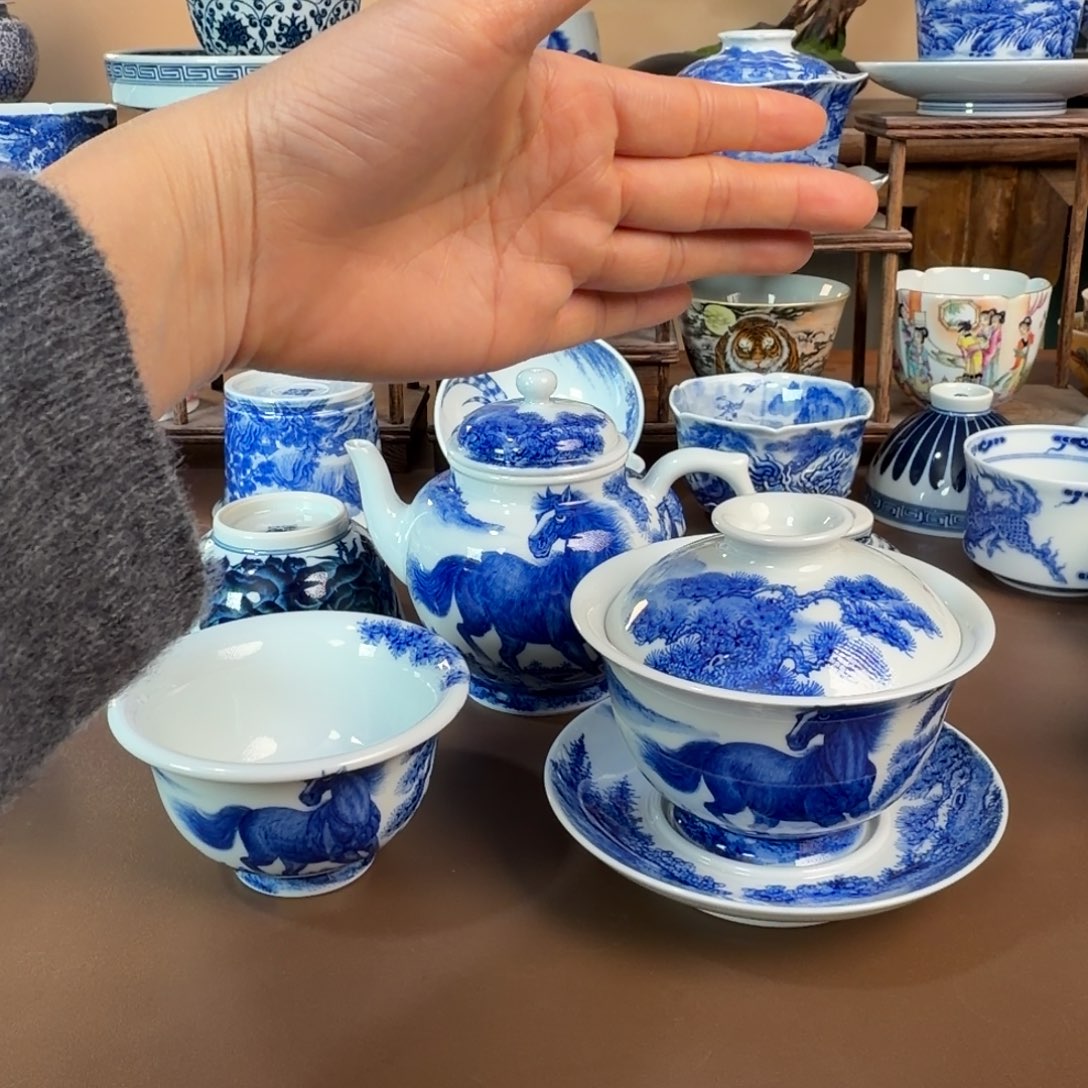 景德镇陶瓷手工手绘