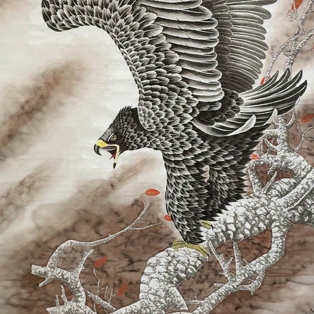 国画密密麻麻密密麻麻苗苗