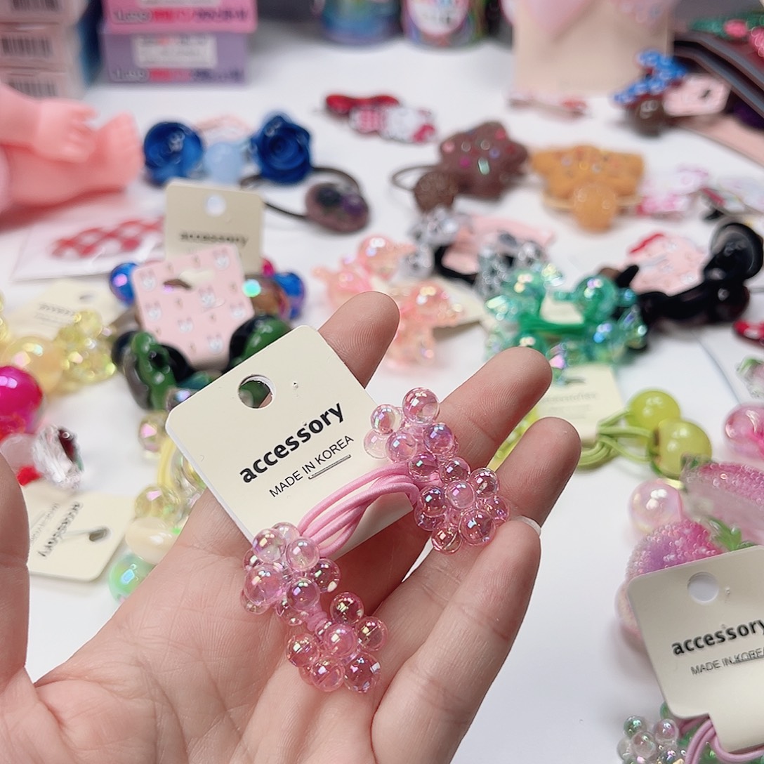 粉色多球绕绕儿童