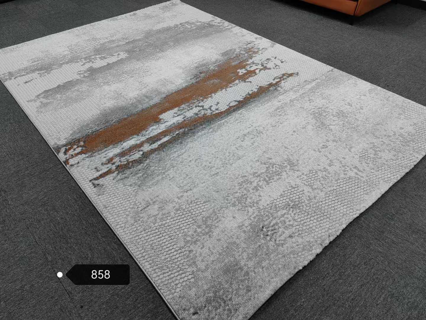 北欧现代简约编织编织客厅茶几地毯意式极简卧室阳台加厚地毯