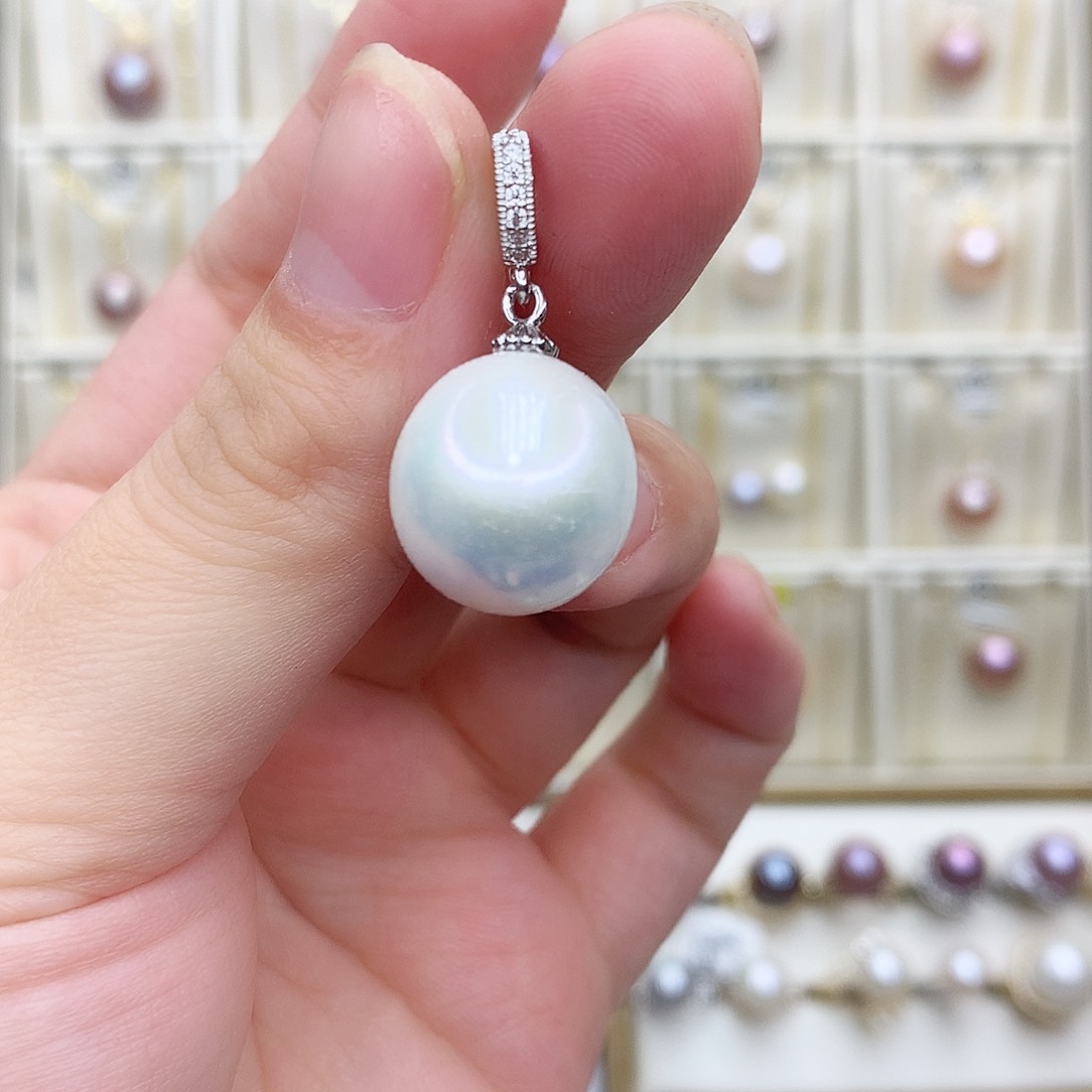 淡水珍珠颈饰合金