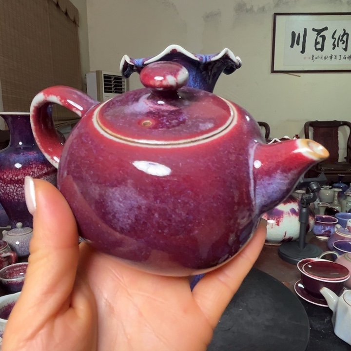 牛家钧窑牛自恒老师钧瓷