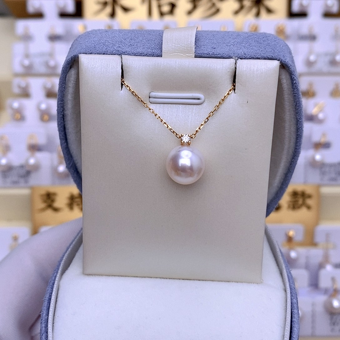 套链海水珍珠18K金镶嵌