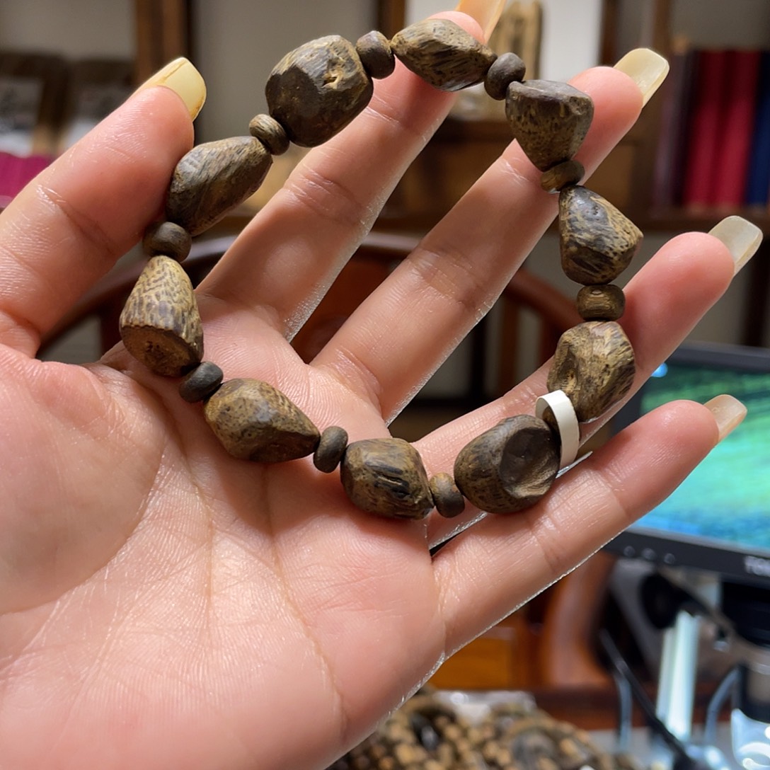 沉香枕沉香树丁单圈