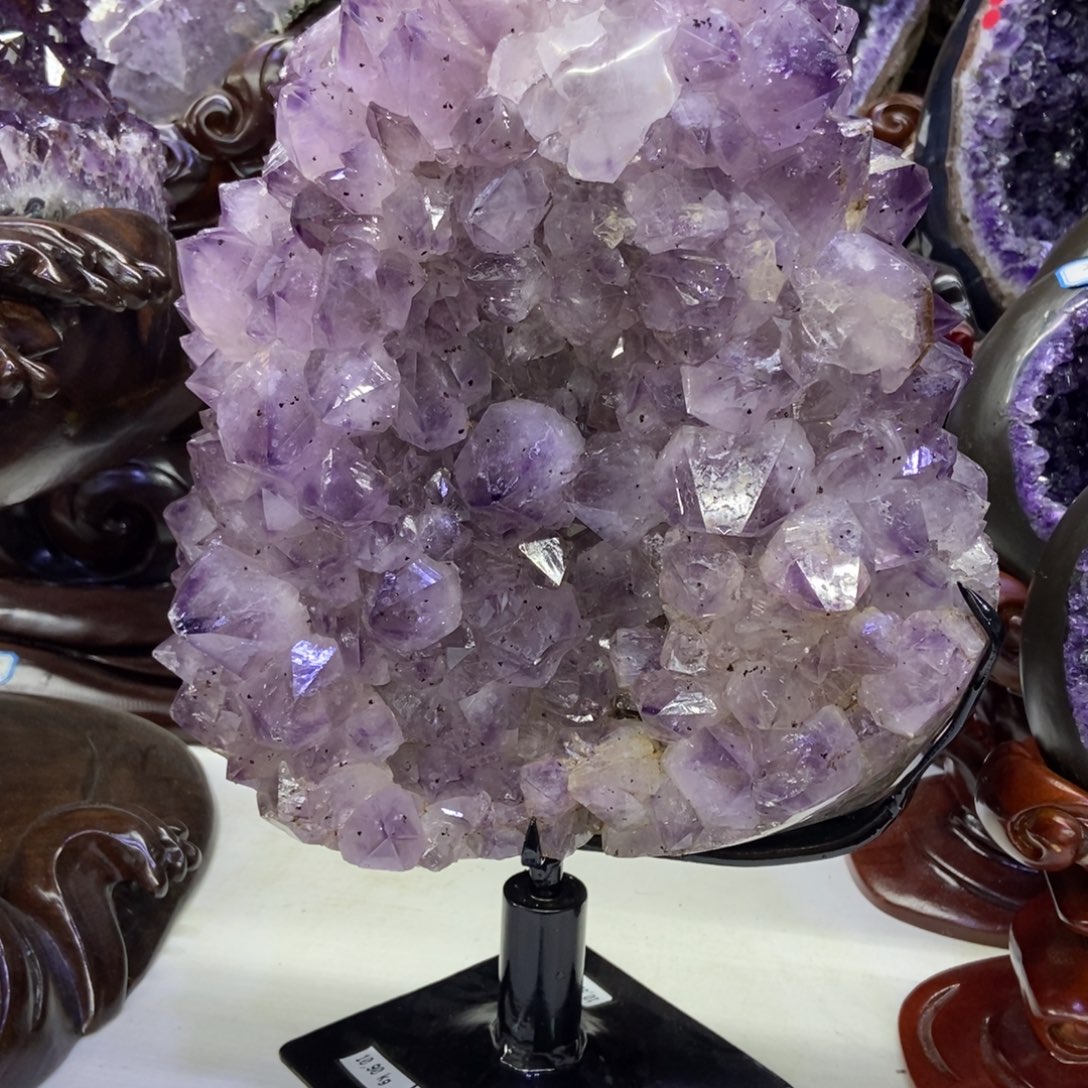 大型摆件（非配饰）紫晶未镶嵌潘