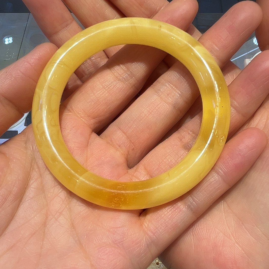 琥珀颈饰未镶嵌蜜蜡手镯