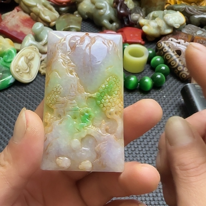 紫金钵盂菩提吊坠