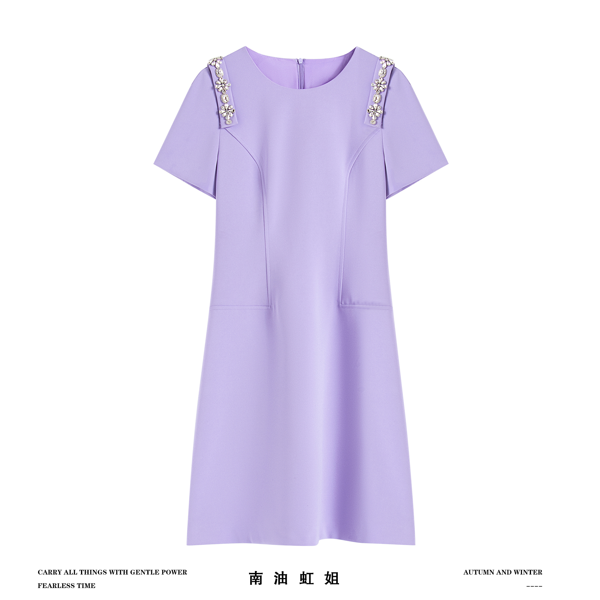 【深圳虹姐】夏季新款时尚法式赫本风气质洋气连衣裙