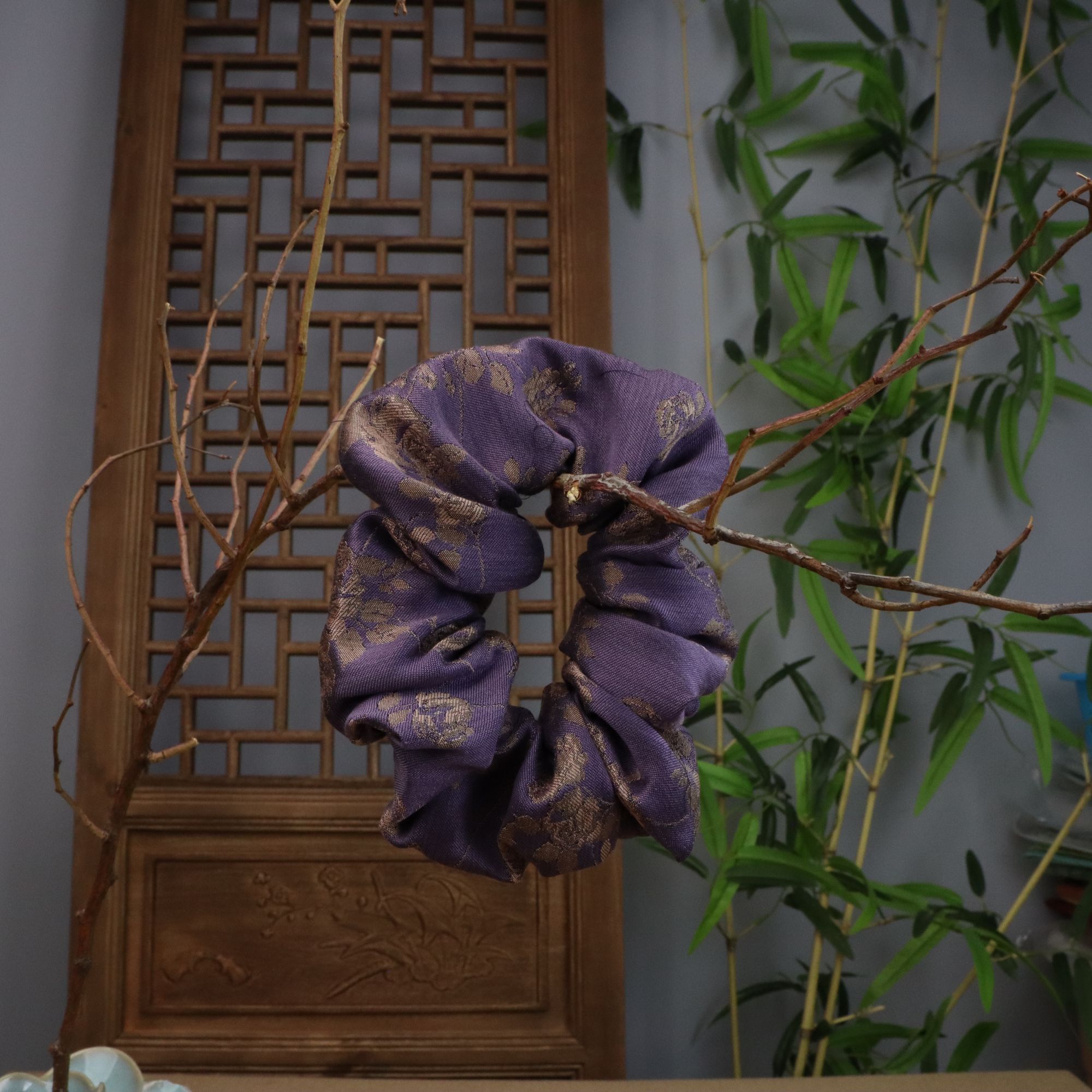 【蔷薇花园】大肠圈桑蚕丝发圈